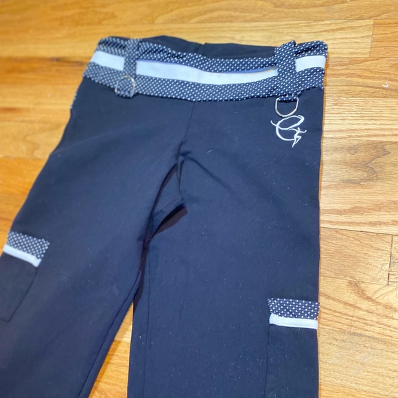 Equilibrium dance pants with silver loops - Picture 5 of 15